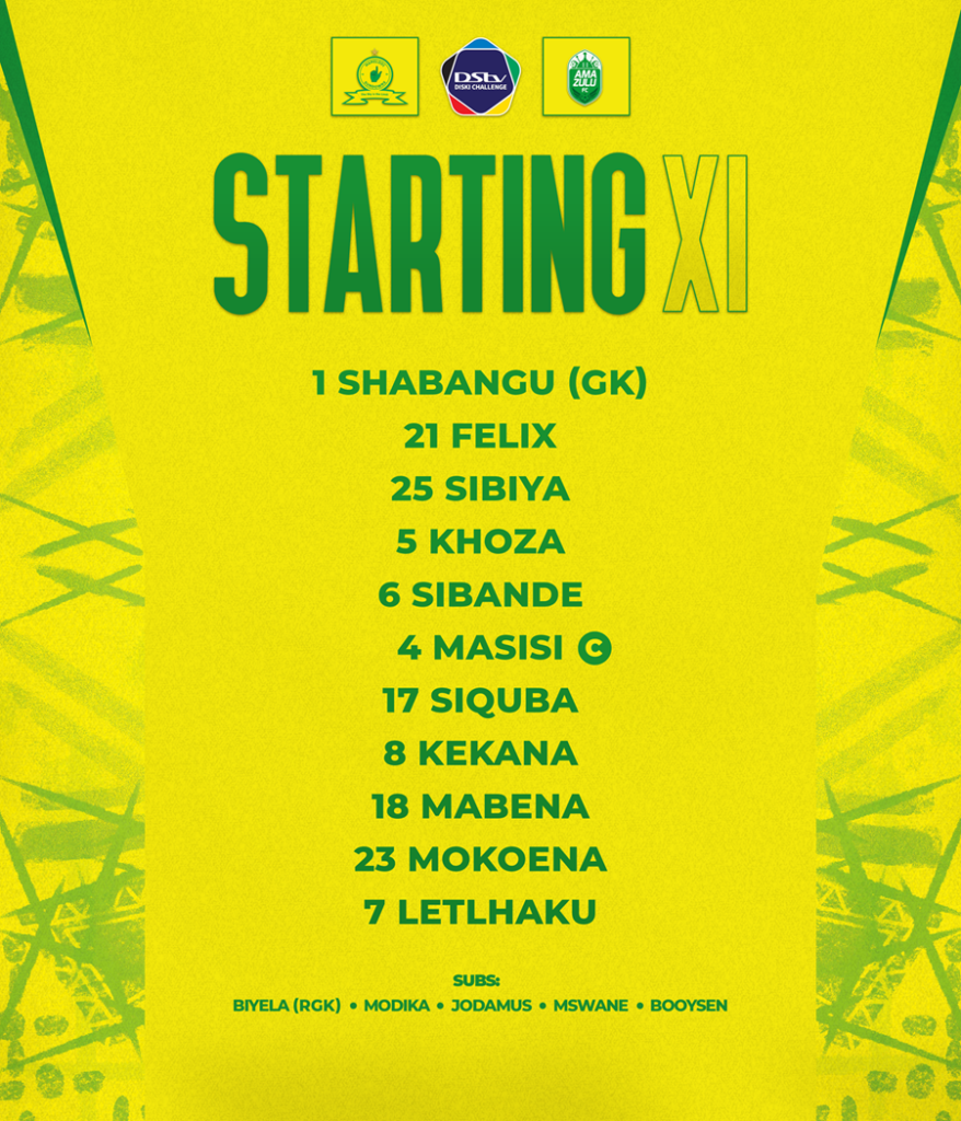 Projects ddc mamelodi sundowns line up